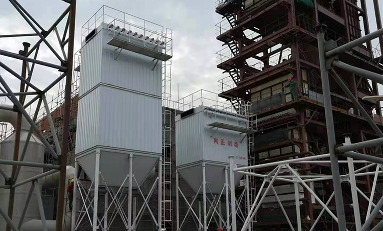 Single-unit pulse jet dust collector for cement silo roofs 004